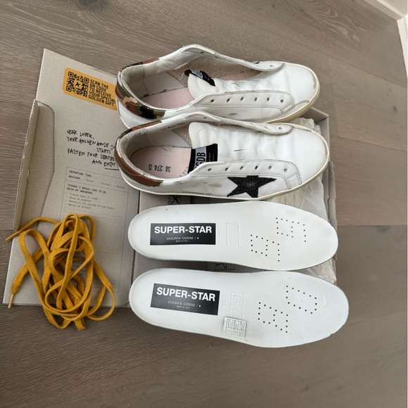 Golden Goose superstars- size 38, Nordstrom exclusive/ camo - Picture 15 of 16